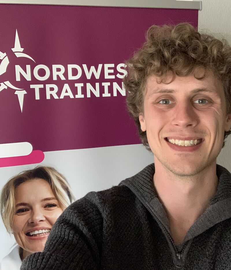Ein freundliches Selfie von Geschäftsführer Nils van Mark